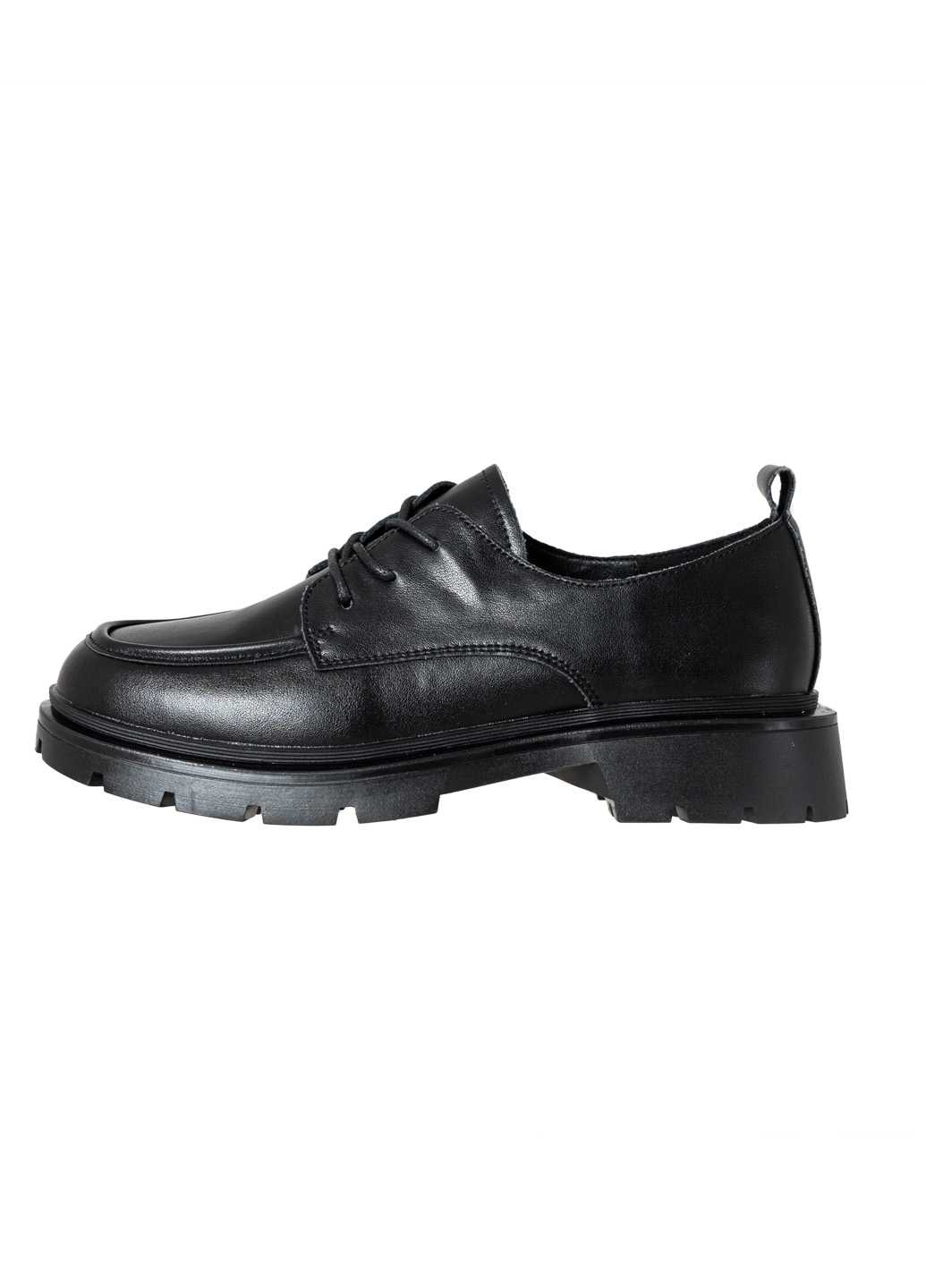 Жіночі туфлі Lifexpert чорного кольору з натуральної шкіри