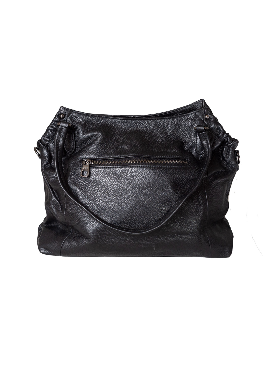 Жіноча сумка AntonioGelo  з натуральної шкіри чорного кольору