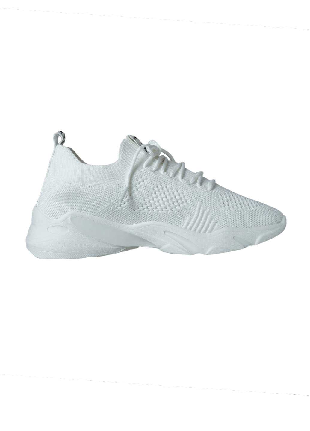 Жіночі кросівки Lifexpert білого кольору із текстилю на шнурку