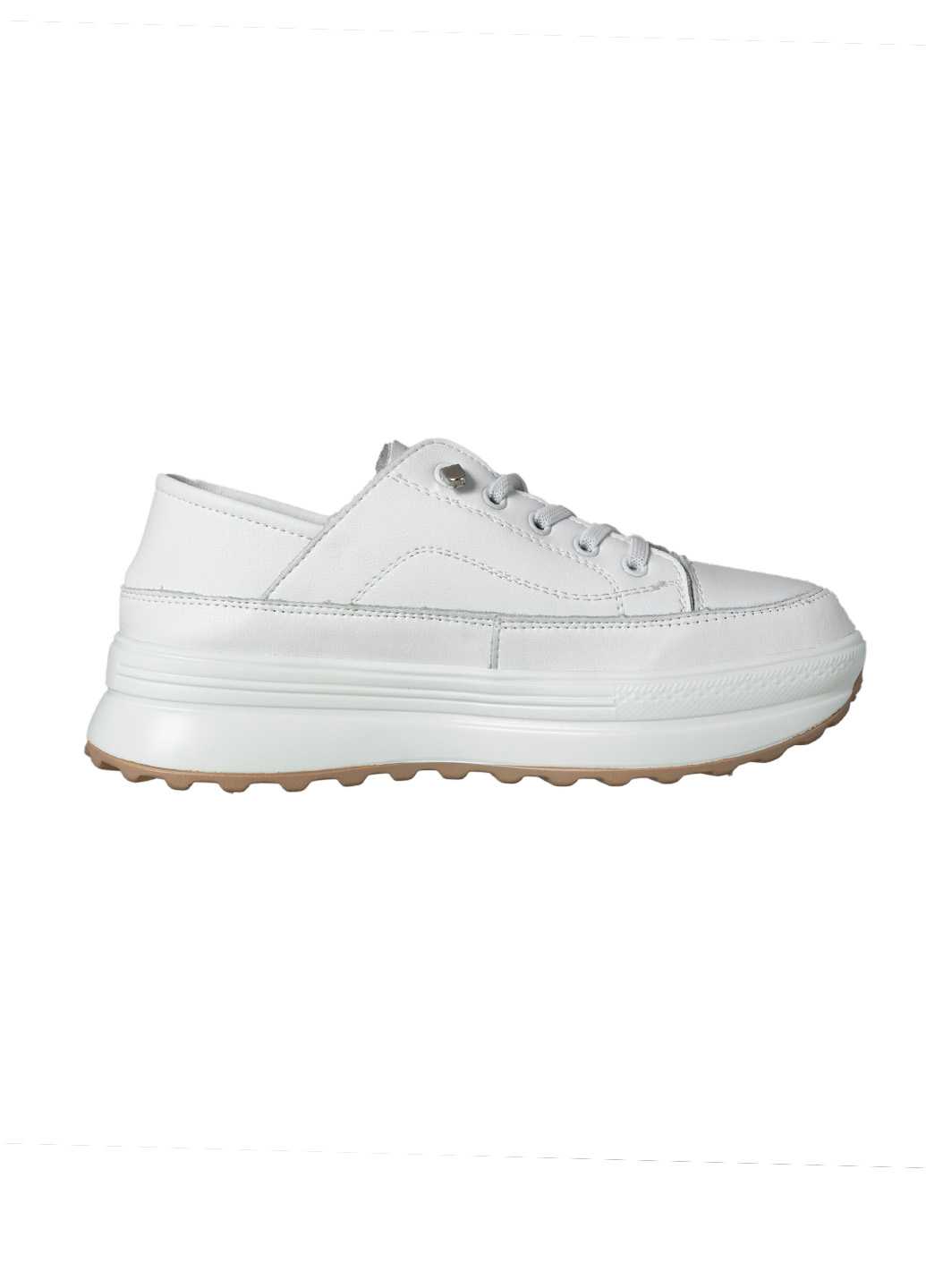 Жіночі кросівки Geloni білого кольору з натуральної шкіри