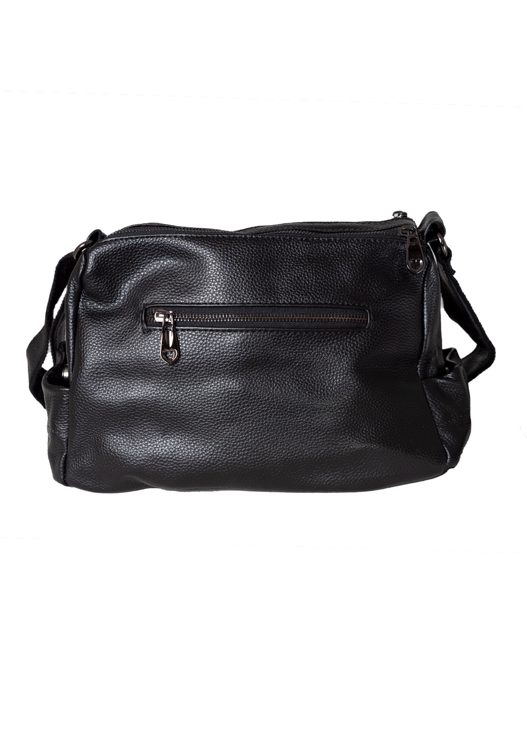 Жіноча сумка AntonioGelo з натуральної шкіри чорного кольору