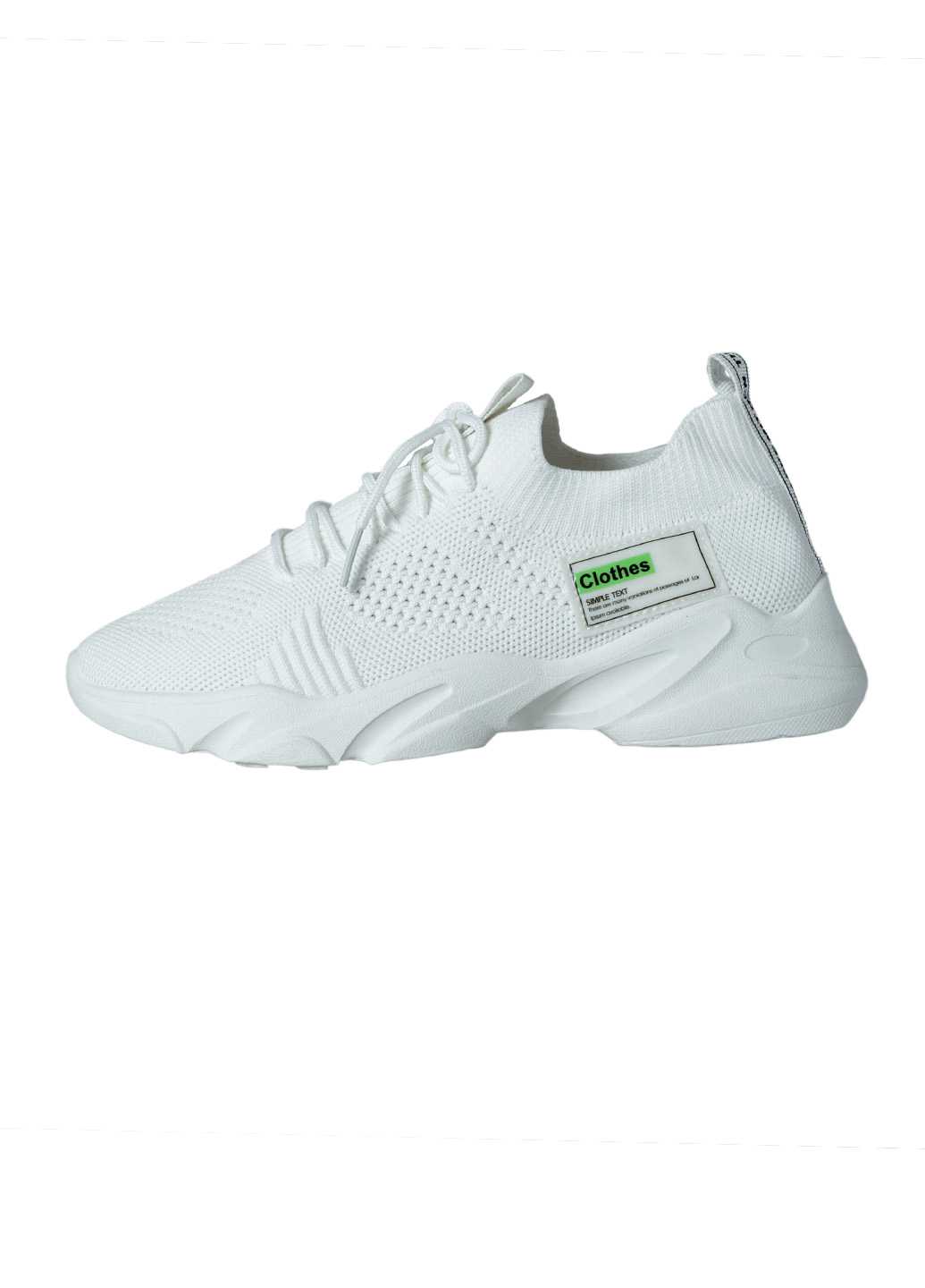 Жіночі кросівки Lifexpert білого кольору із текстилю на шнурку